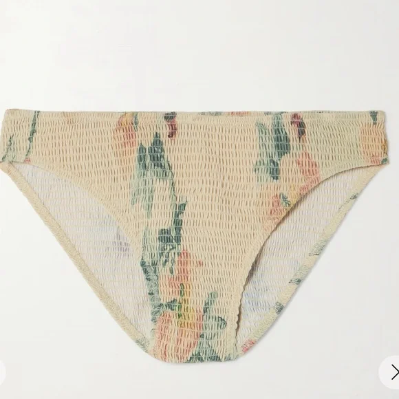 Toteme Tan and Green Botanical Bikini - Picture 3 of 8